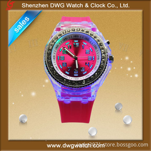 Hot Selling led light up new watches 2012